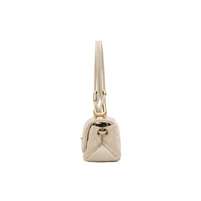 THE QUILTED MINI DUAL SHOULDER BAG